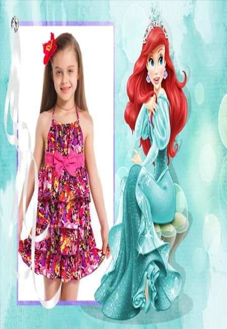 Ariel princess Photo Frames स्क्रीनशॉट 1