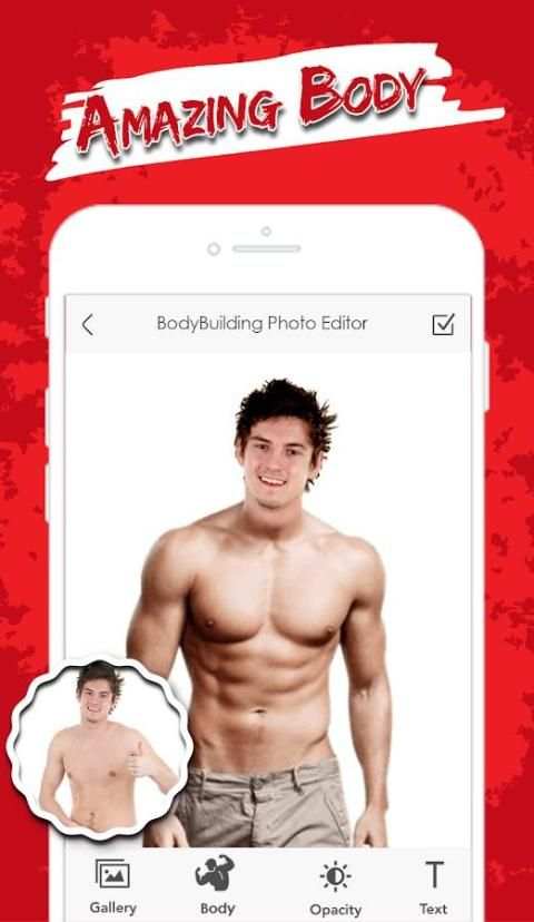 Bodybuilder Photo Editor screenshot 4