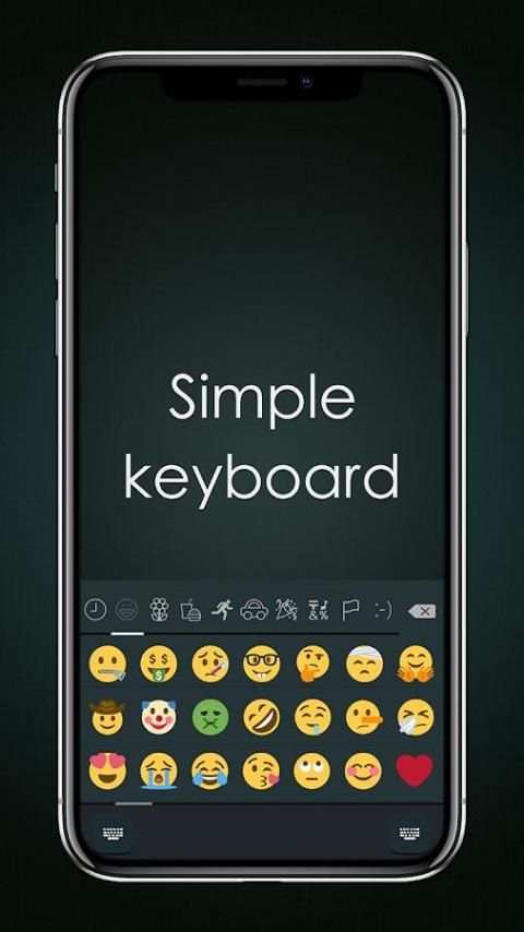 Emoji Keyboard - Simple Keyboard screenshot 4