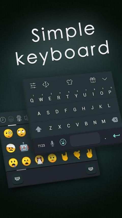 Emoji Keyboard - Simple Keyboard screenshot 2