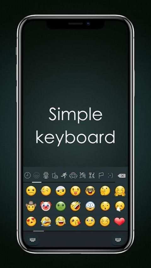 Emoji Keyboard - Simple Keyboard screenshot 3