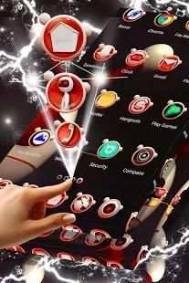 3D Futuristic Launcher Theme 2 تصوير الشاشة