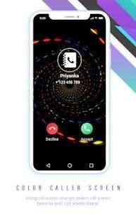 Color Call Caller Screen:Color Theme Caller Screen स्क्रीनशॉट 5