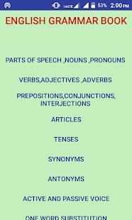 English Grammar Book Free скриншот 6