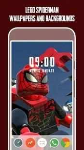 HD4K Lego Spiderman Wallpapers screenshot 6