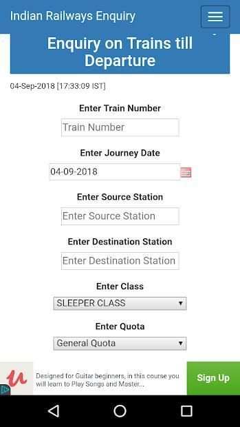 Live Train Coach Status screenshot 4