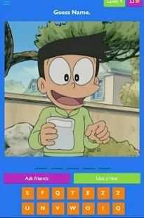 Doraemon Cartoon Quiz Game स्क्रीनशॉट 2