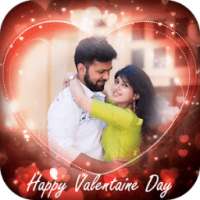 Valentines Day Photo Frame - Happy Valentines Day