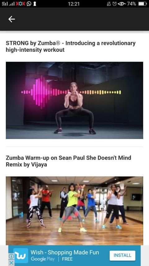 Zumba Dance screenshot 1