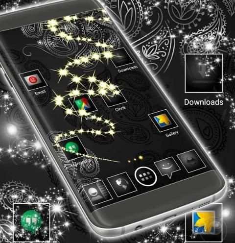 Black Launcher For Android screenshot 2