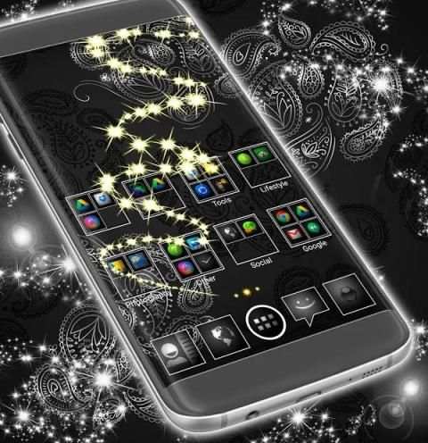 Black Launcher For Android screenshot 3