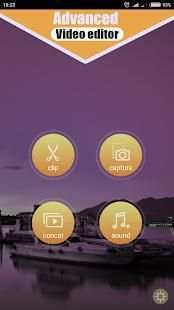 Advanced Video editor 2018 स्क्रीनशॉट 4