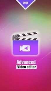 Advanced Video editor 2018 स्क्रीनशॉट 5