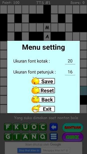 Teka-Teki Silang Terbaru 2018 screenshot 2