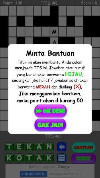 Teka-Teki Silang Terbaru 2018 screenshot 4