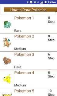 How to draw Pokemon screenshot 5