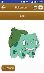 How to draw Pokemon screenshot 1