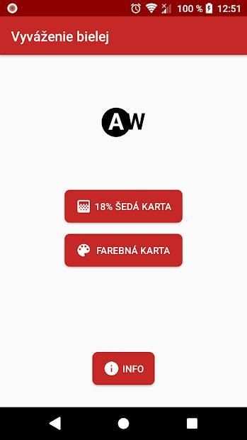 Vyváženie bielej screenshot 3