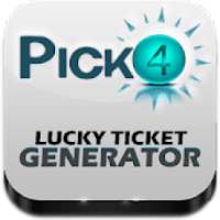 Pick 4 Lucky Ticket Generator