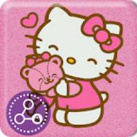Kitty Hi Wallpapers Hello Kawaii Lock Screen on 9Apps