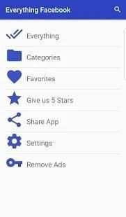 Everything Facebook - Tips, Apps, Addons स्क्रीनशॉट 1