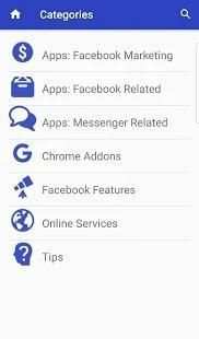 Everything Facebook - Tips, Apps, Addons स्क्रीनशॉट 4