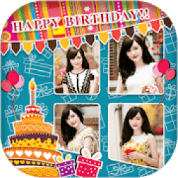 Birthday Collage Maker आइकन