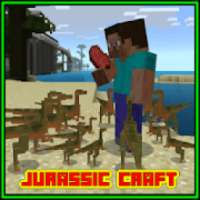Jurassic Craft Mod for MCPE Addon