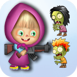 Машенька против зомби веселая игра icon