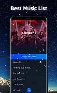 Music Player Style Samsung Galaxy s8 s9 edge 2018 screenshot 1