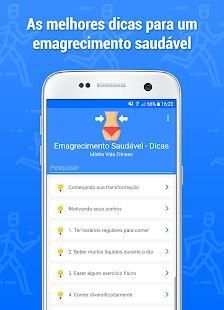 * Emagrecimento Saudável - Dicas 3 تصوير الشاشة