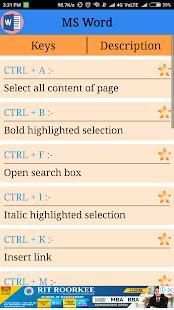 Computer shortcuts screenshot 5