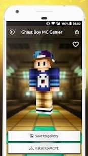 Boys Skins for MCPE 2 تصوير الشاشة