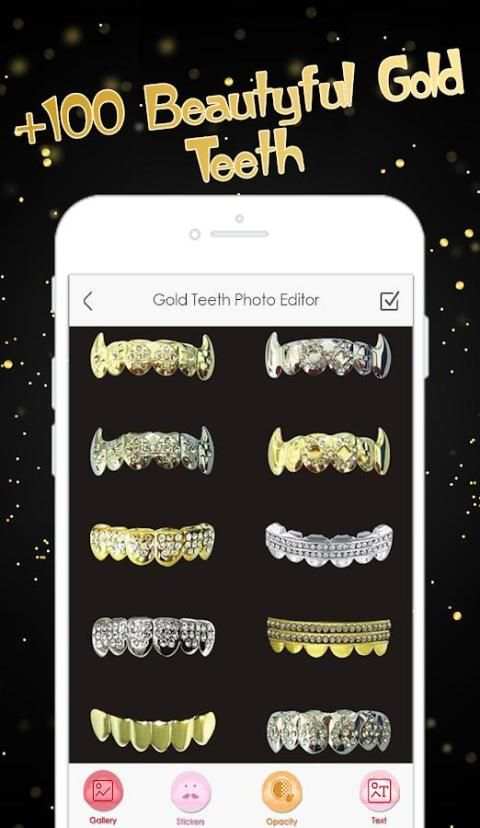 Gold Teeth Photo Editor screenshot 3