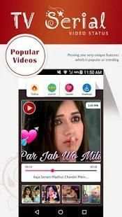 TV Serial Video Status Song 2018 : New Upcoming screenshot 4