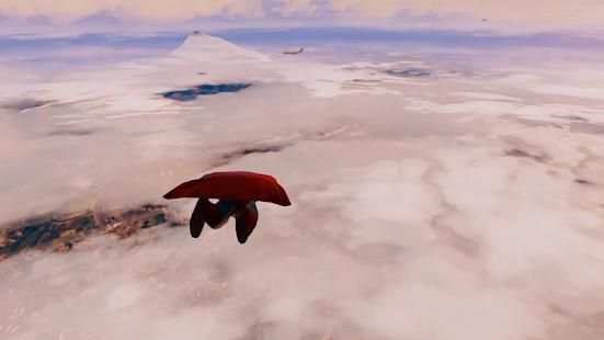 Flying Superman Simulator 2018 स्क्रीनशॉट 9