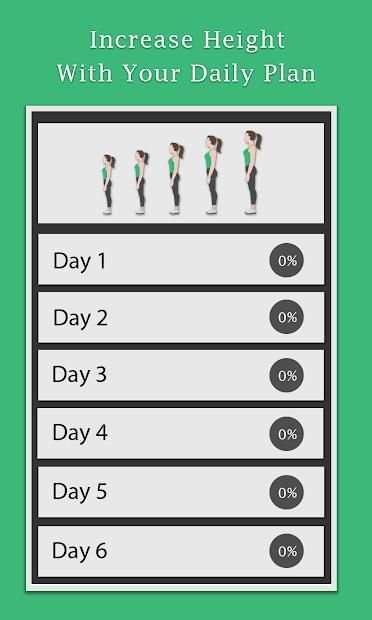 Height Increase Home Workout Plan : 30 Days Tips. screenshot 5