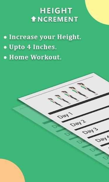Height Increase Home Workout Plan : 30 Days Tips. screenshot 8