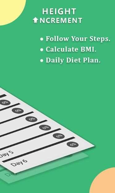 Height Increase Home Workout Plan : 30 Days Tips. screenshot 1