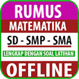 Rumus Matematika SD SMP SMA icon