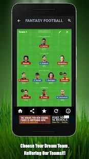 FANTASY 11- DREAM TEAM football Cricket Prediction screenshot 2