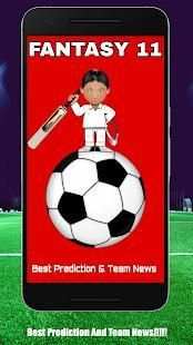 FANTASY 11- DREAM TEAM football Cricket Prediction screenshot 5