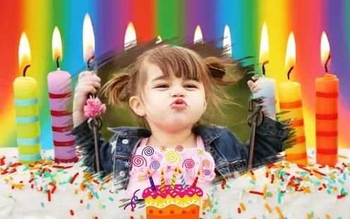 1 min App - Happy Birthday Photo Frame screenshot 1