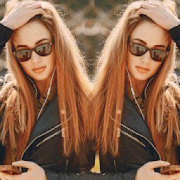 ikon Mirror Photo Editor - Twinning yourself