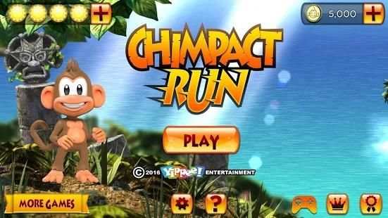 Chimpact Run screenshot 1