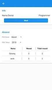 Absensi Free screenshot 1