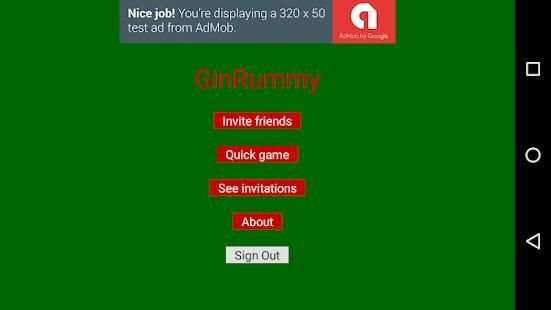 Gin Rummy screenshot 2