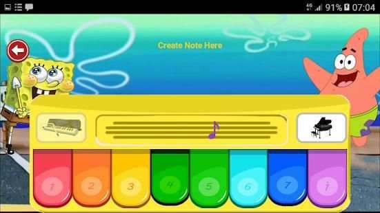Children's Piano - Spongebob Patrick screenshot 5
