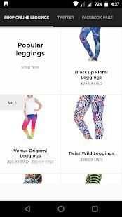 Shop Online Leggings screenshot 4