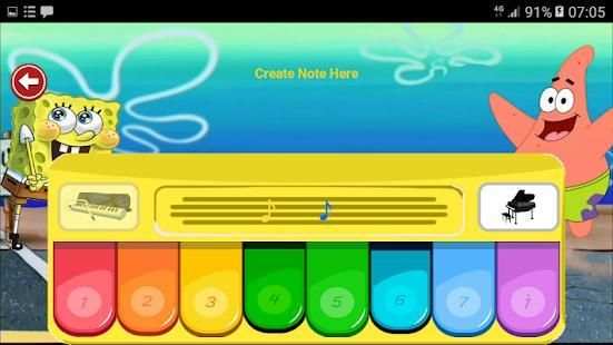 Children's Piano - Spongebob Patrick screenshot 6